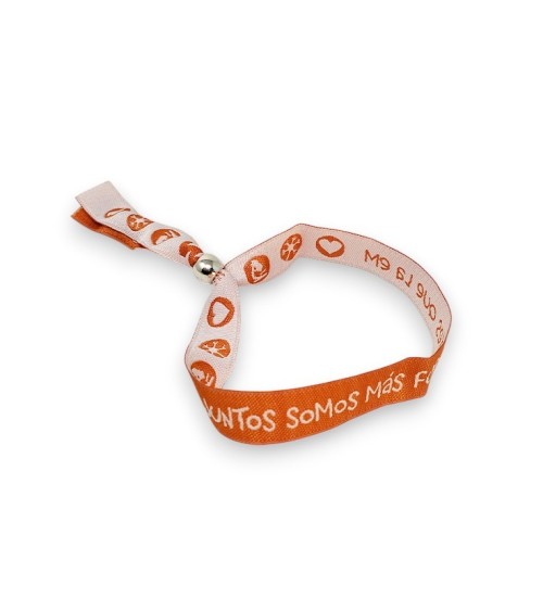 Pulseras soldiarias de tela | Tienda Esclerosis Múltiple