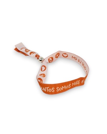 Pulseras soldiarias de tela | Tienda Esclerosis Múltiple