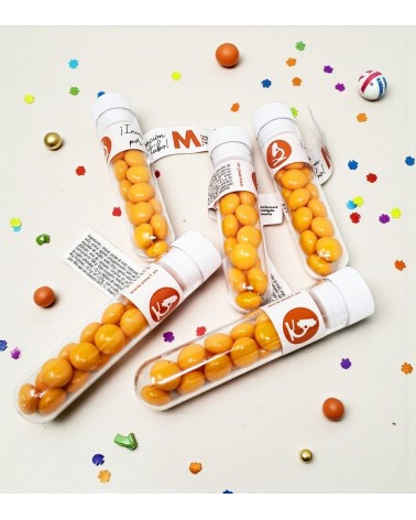 Tubo de ensayo con caramelos | Tienda Esclerosis Múltiple