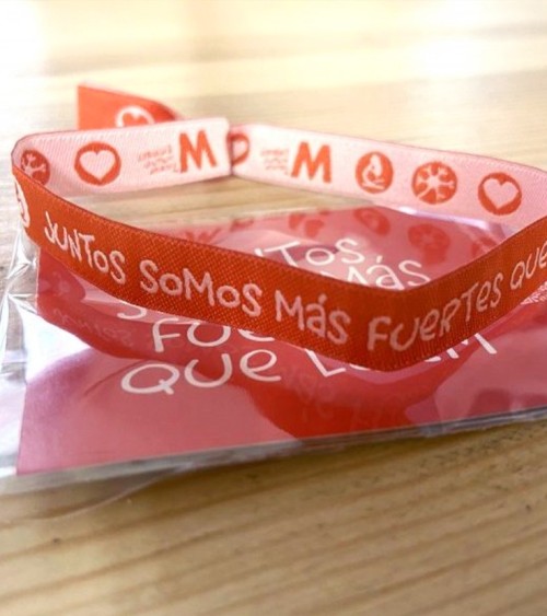Pulseras soldiarias de tela | Tienda Esclerosis Múltiple