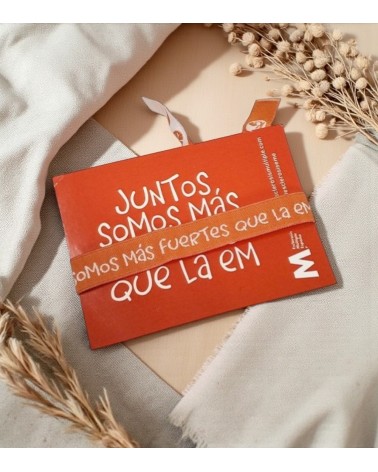 Pulseras soldiarias de tela | Tienda Esclerosis Múltiple